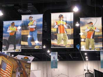 large trade show banner