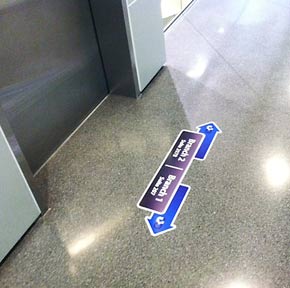 custom floor decals