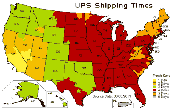 Signs shipped anywhere in the United States