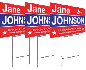 yard sign political