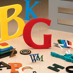 Order Laser Cut Plastic Letters, Numbers, & Logos, Plastic Letters, Acrylic  Letters