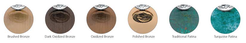 cast-metal bronze-finishes