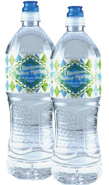 water bottle labels