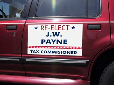 Political Car Magnets - Magnets for Election Campaigns