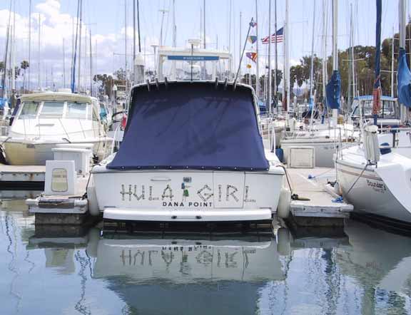 Boat Decals & Stickers  Watercraft Identification - Orange County Signs