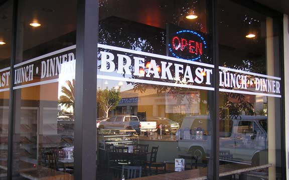 window letters, decals & graphics - orange county signs