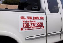 truck bed magnetic sign